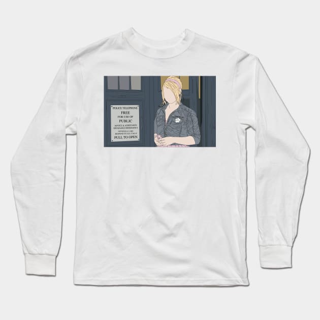 Rose Tyler Long Sleeve T-Shirt by DaniVan